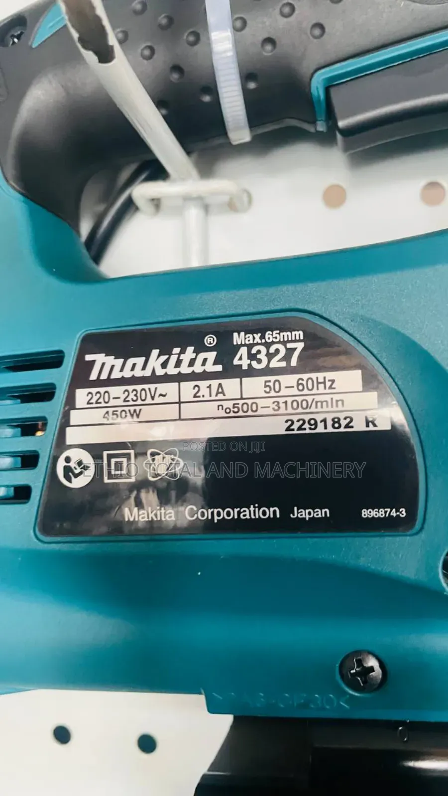Original Makita Jigsaw 4327(450 Watt)
