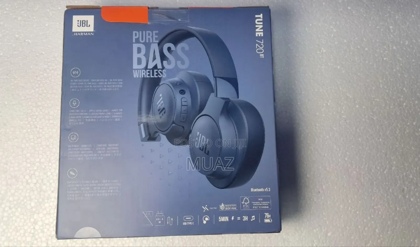 JBL Tune 720bt Wireless Headphones