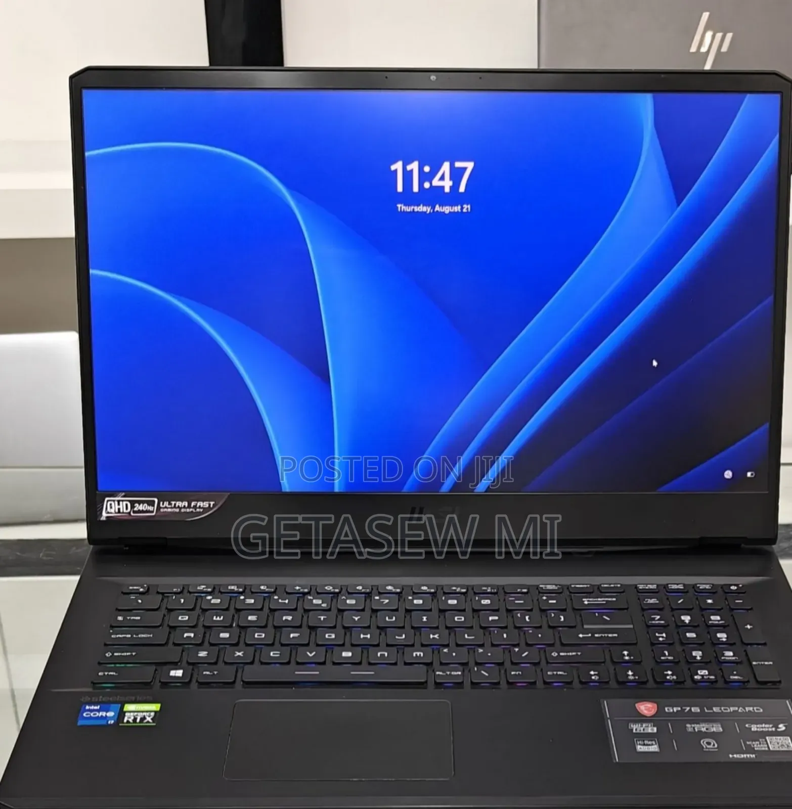 New Laptop MSI GP75 Leopard 16GB Intel Core I7 SSD 1T