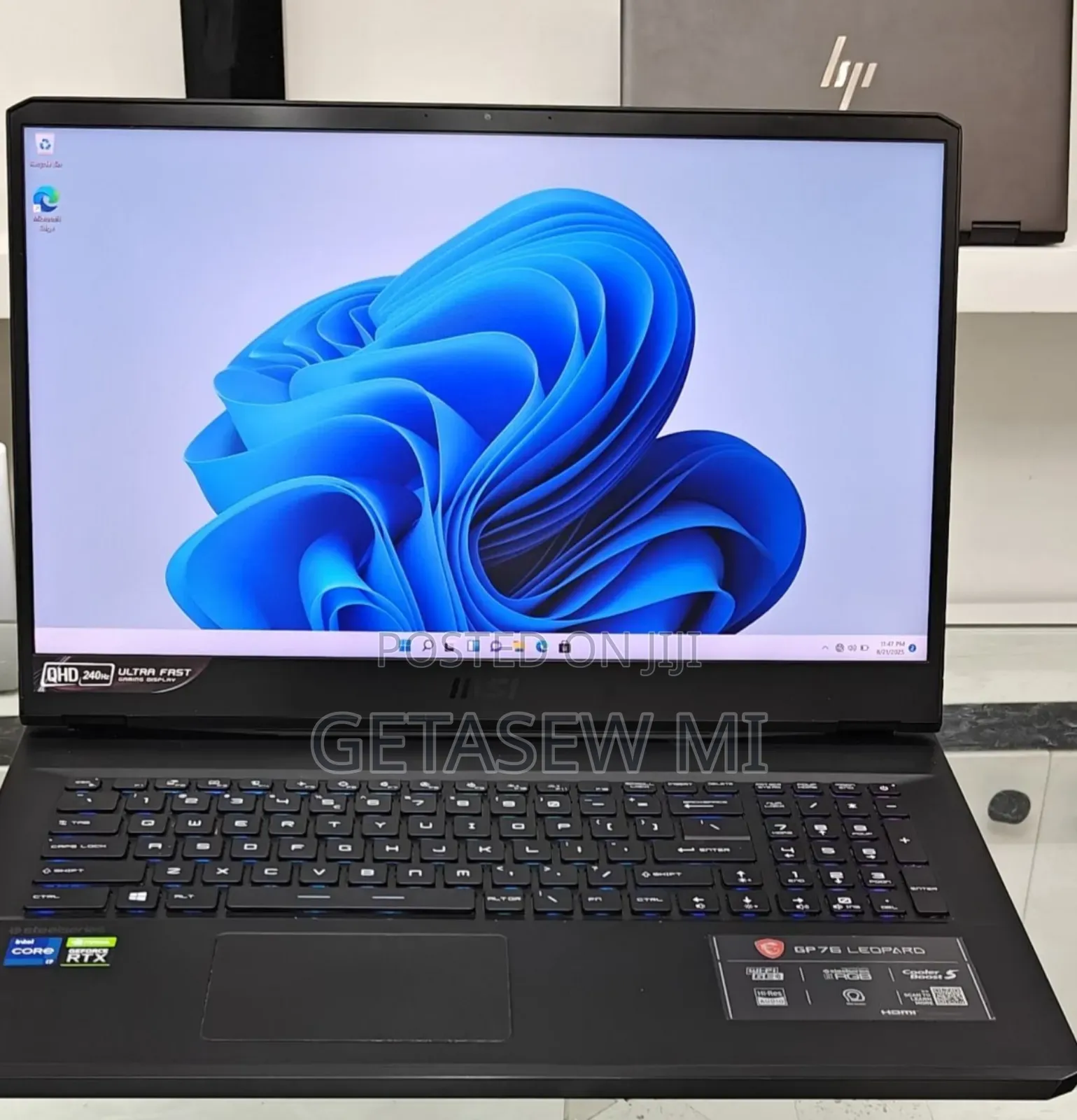 New Laptop MSI GP75 Leopard 16GB Intel Core I7 SSD 1T