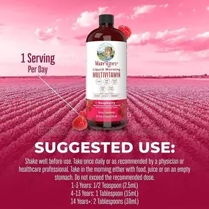 Rostock Mary Ruth Liquid Morning Multivitamin – Raspberry