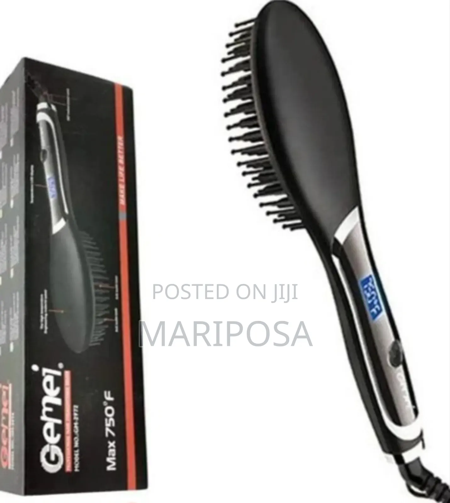 Progemei Professional Hair Straightener Brush