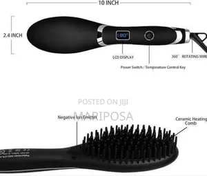 Progemei Professional Hair Straightener Brush