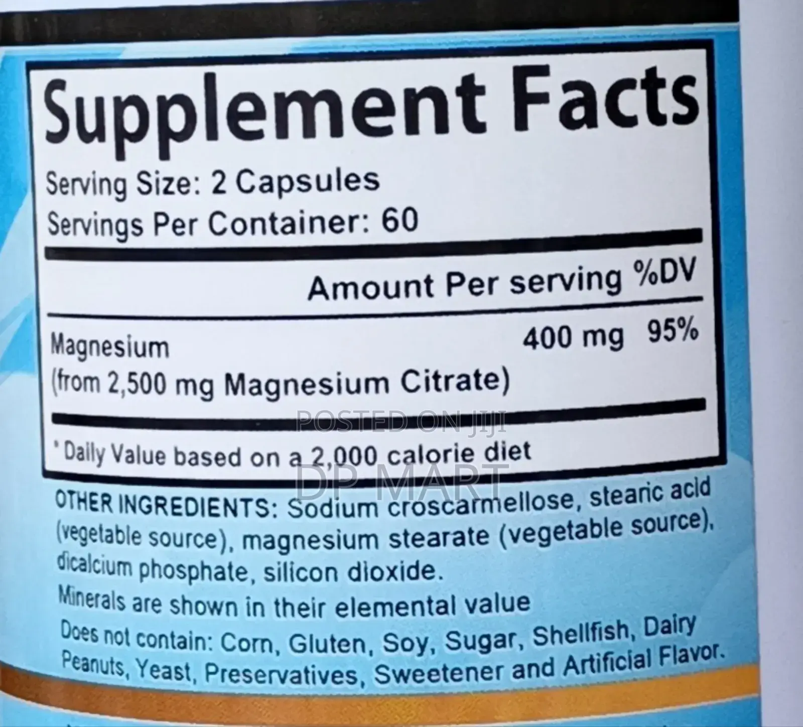 Magnesium Citrate