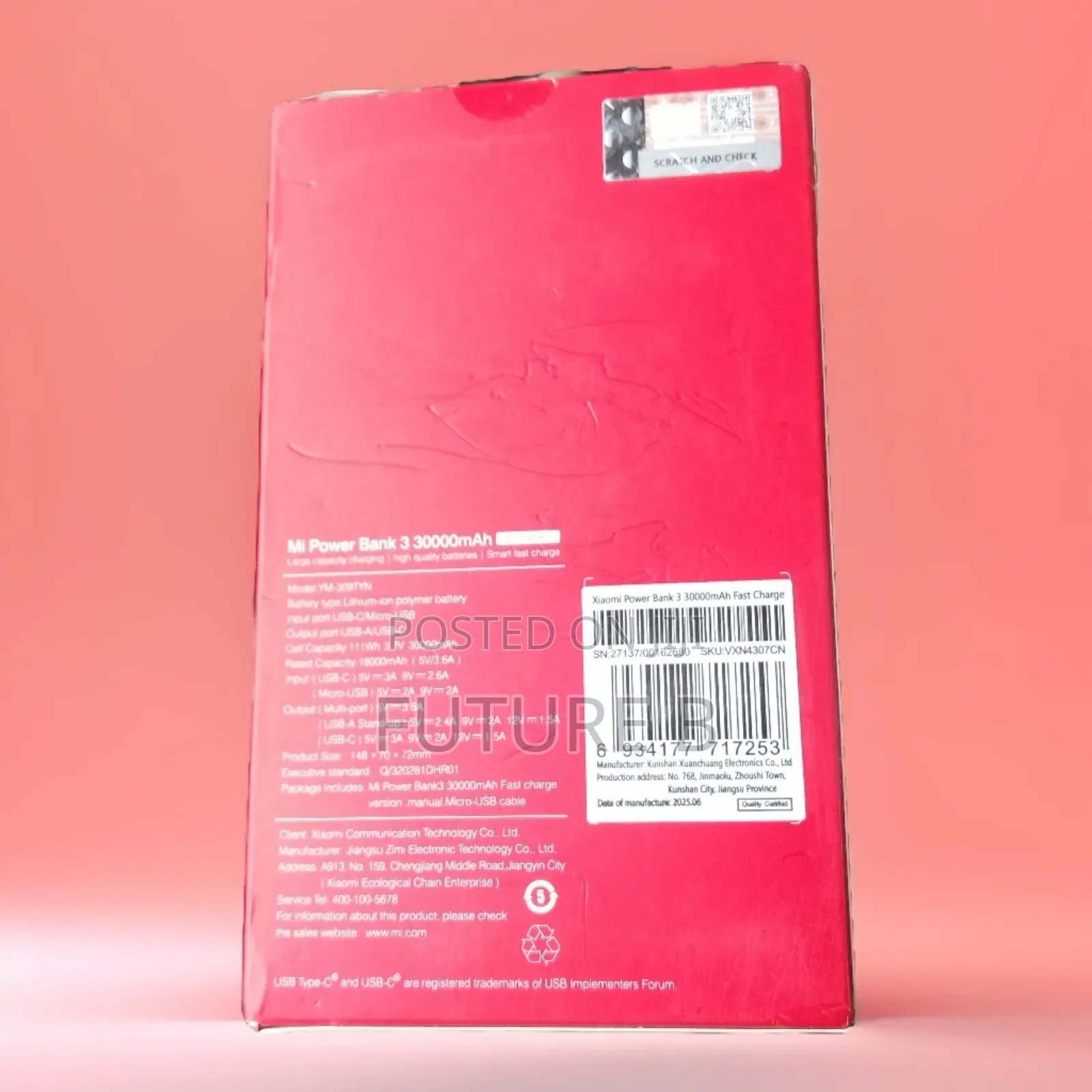 Mi Powerbank Massive Capacity, Minimal Bulk