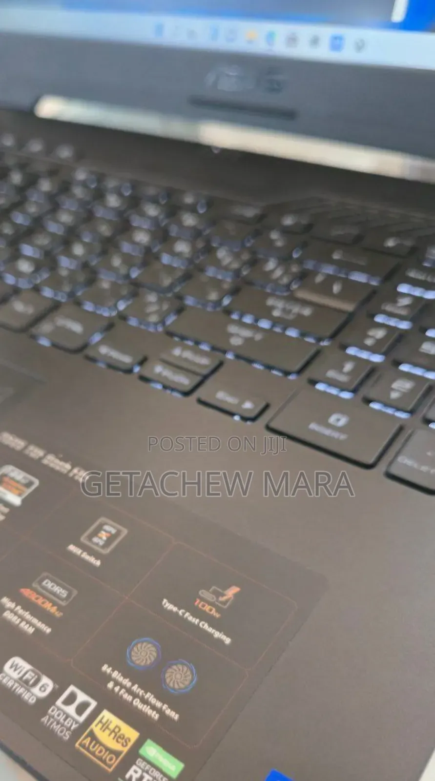 New Laptop Asus TUF Gaming A15 16GB Intel Core I7 SSD 512GB