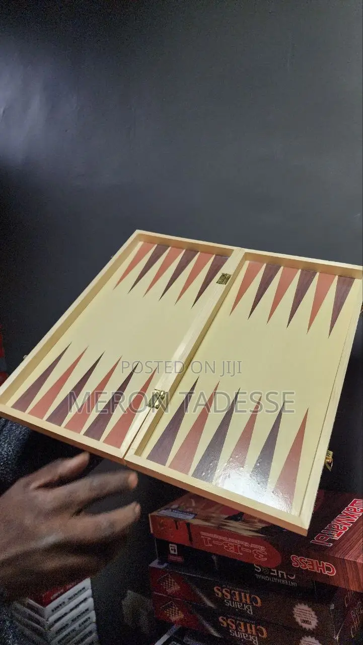 3in1 Wooden | [Chess+ Checkers + Backgammon ] [ ቼዝ + ዳማ +ባክጋመን ]