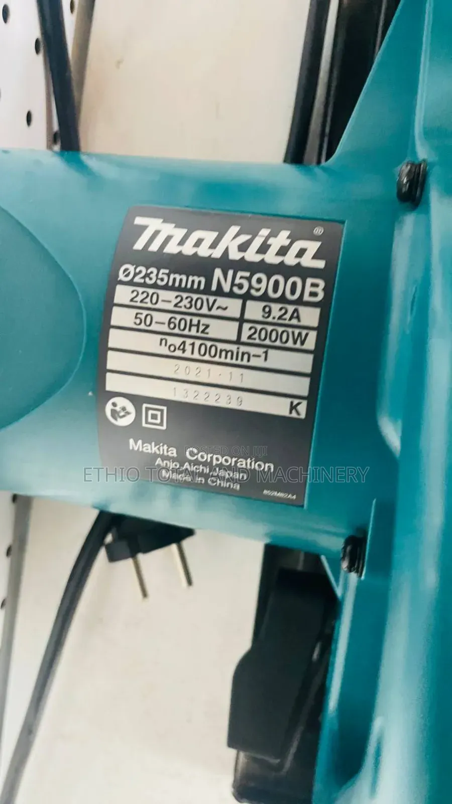 Original Makita Ø235mm N5900b Circular Saw ሰርኩላር ሶ ኦርጅናል