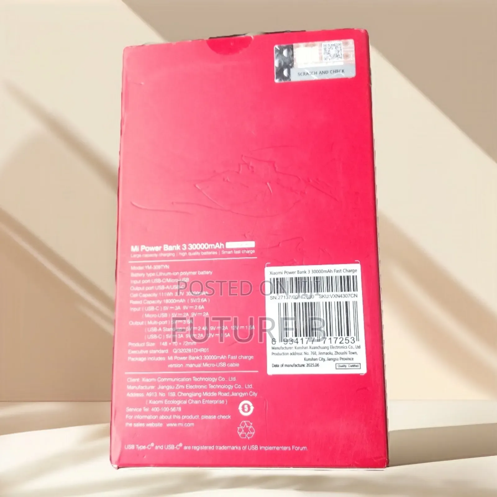 Mi Powerbank Sleek, Powerful, Portable