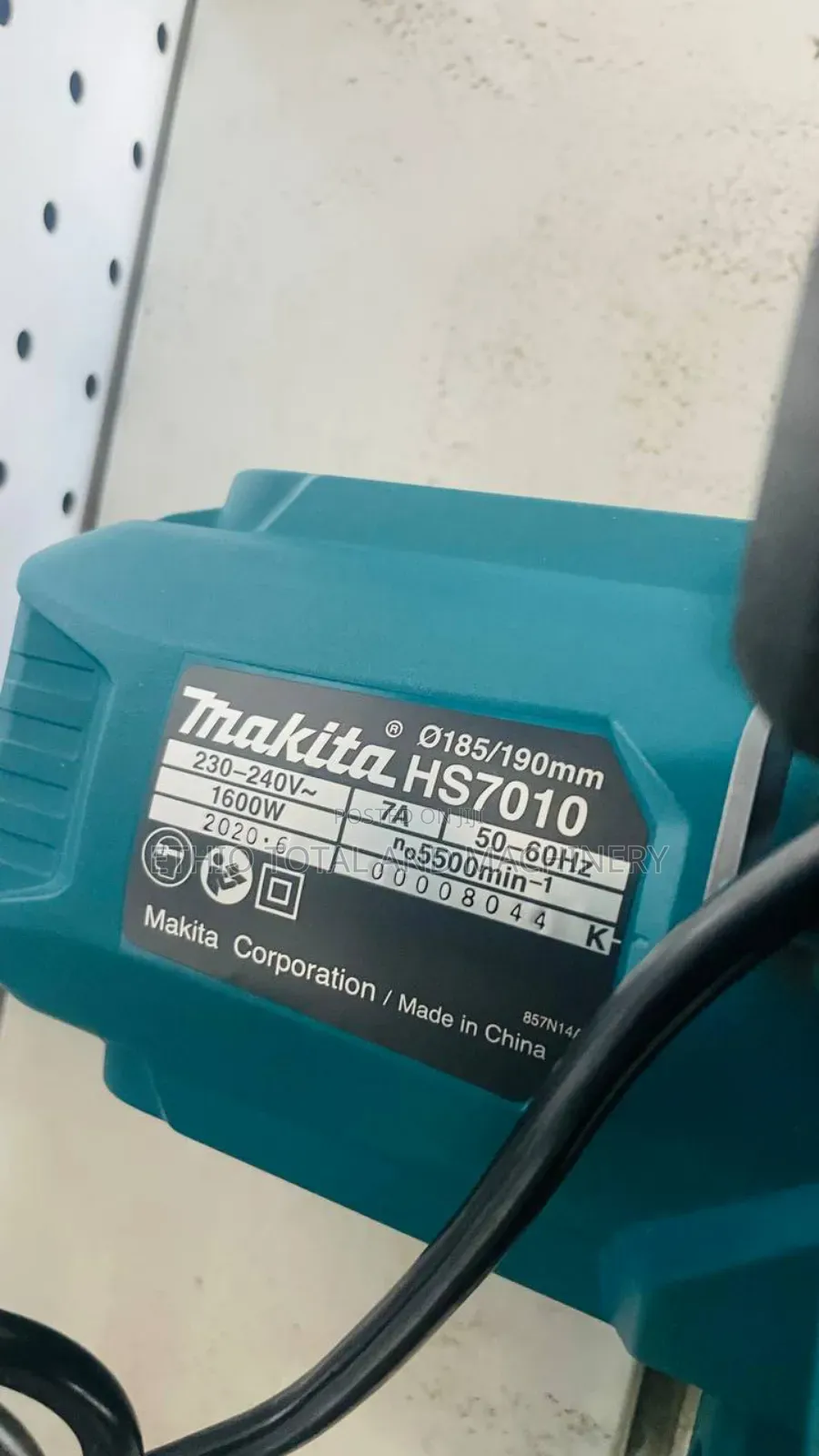 Original Makita Hs7010 Circular Saw 1600 Watt