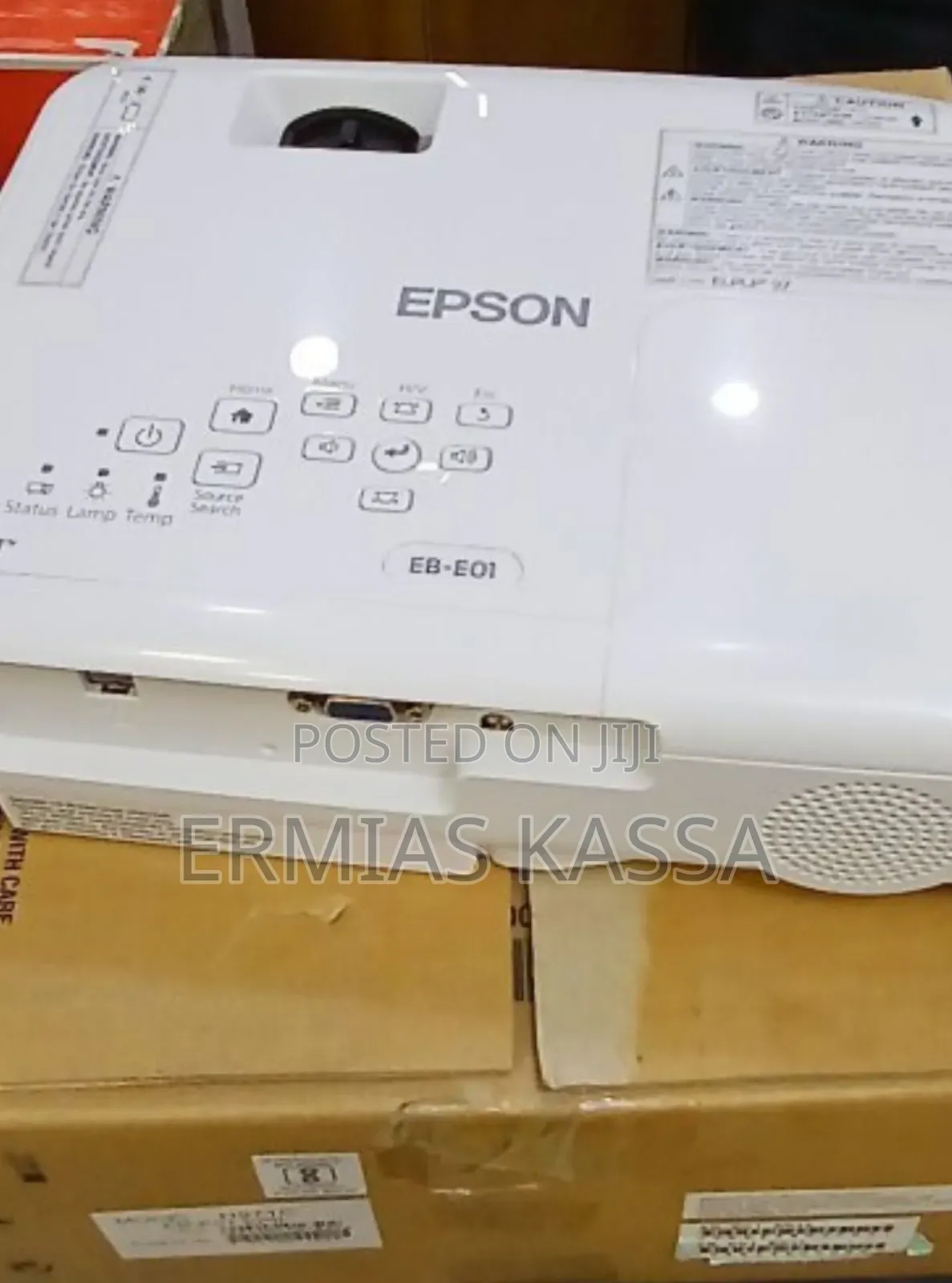 Epson Projector Brand New With Cartoon Model Name: Eb-E01