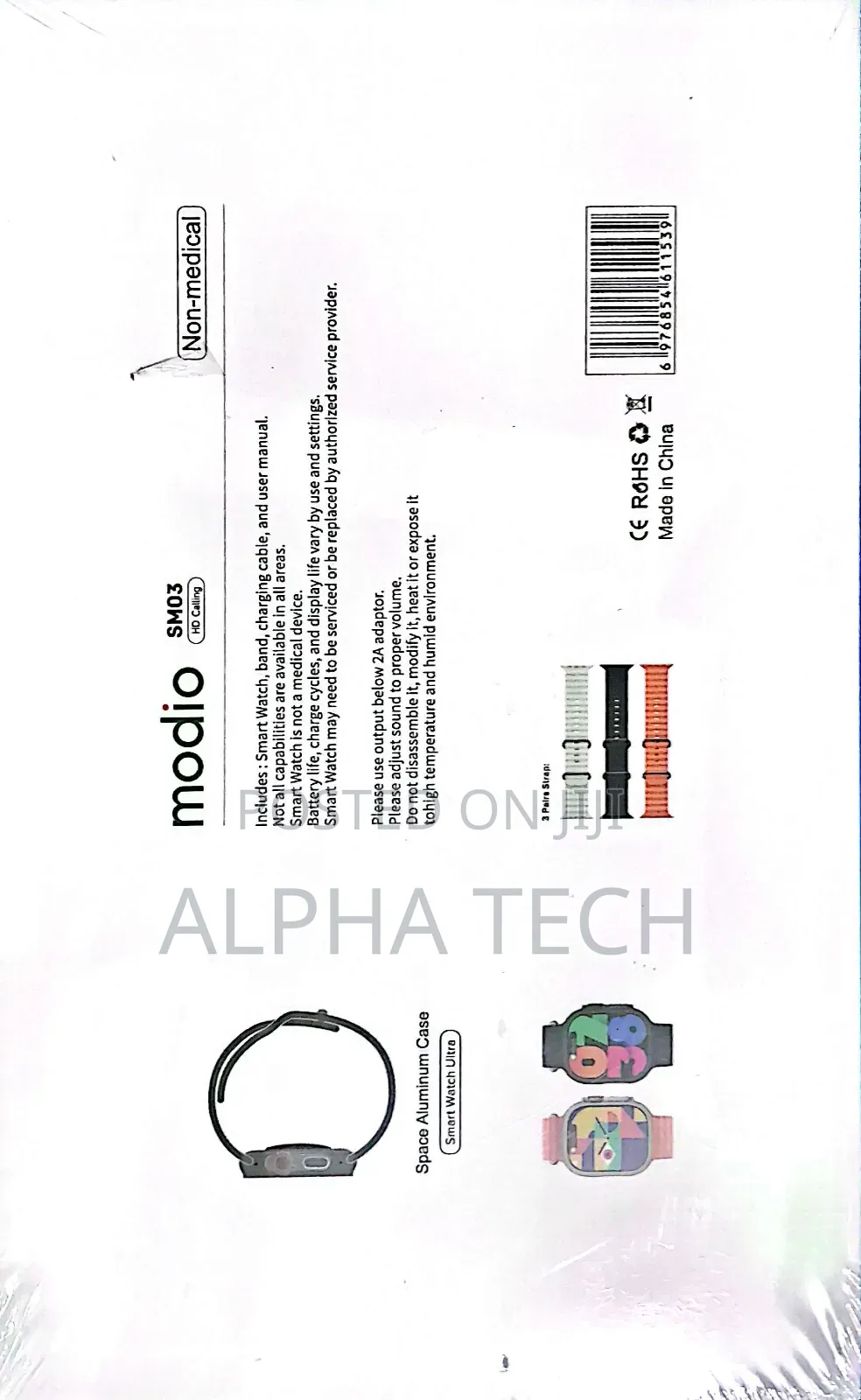 Modio Sm03 Smartwatch.