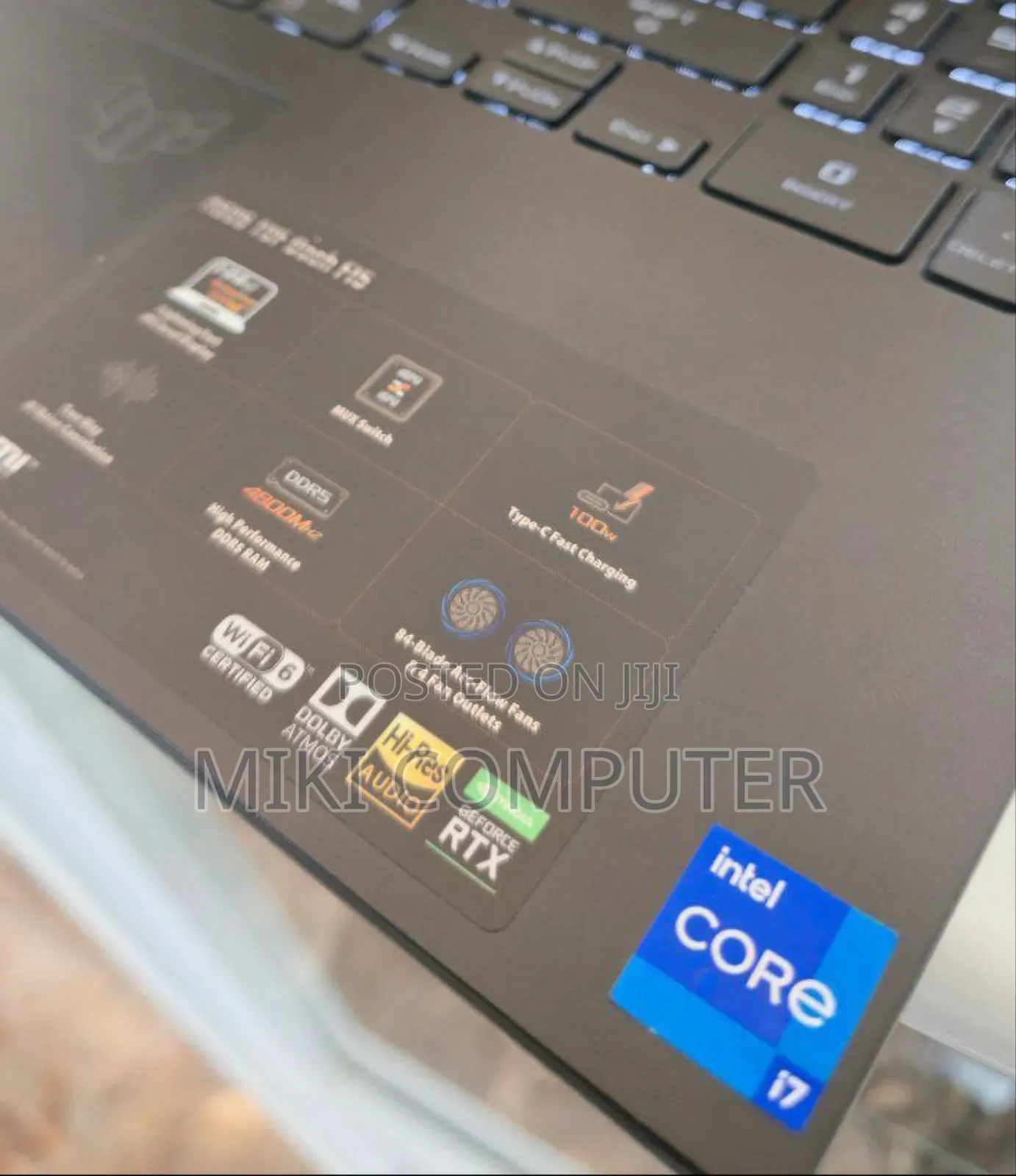 New Laptop Asus TUF Gaming A15 16GB Intel Core I7 SSD 512GB