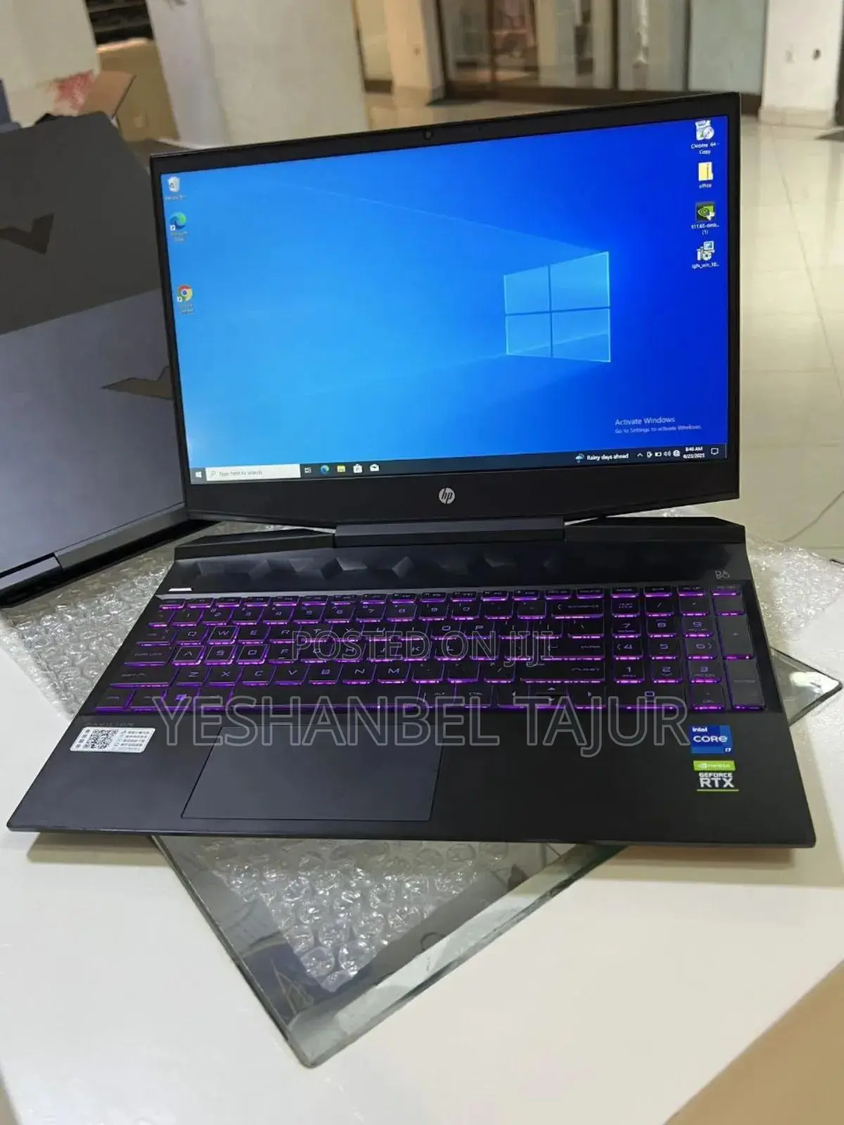 New Laptop HP Pavilion Power 15 16GB Intel Core I7 SSD 512GB