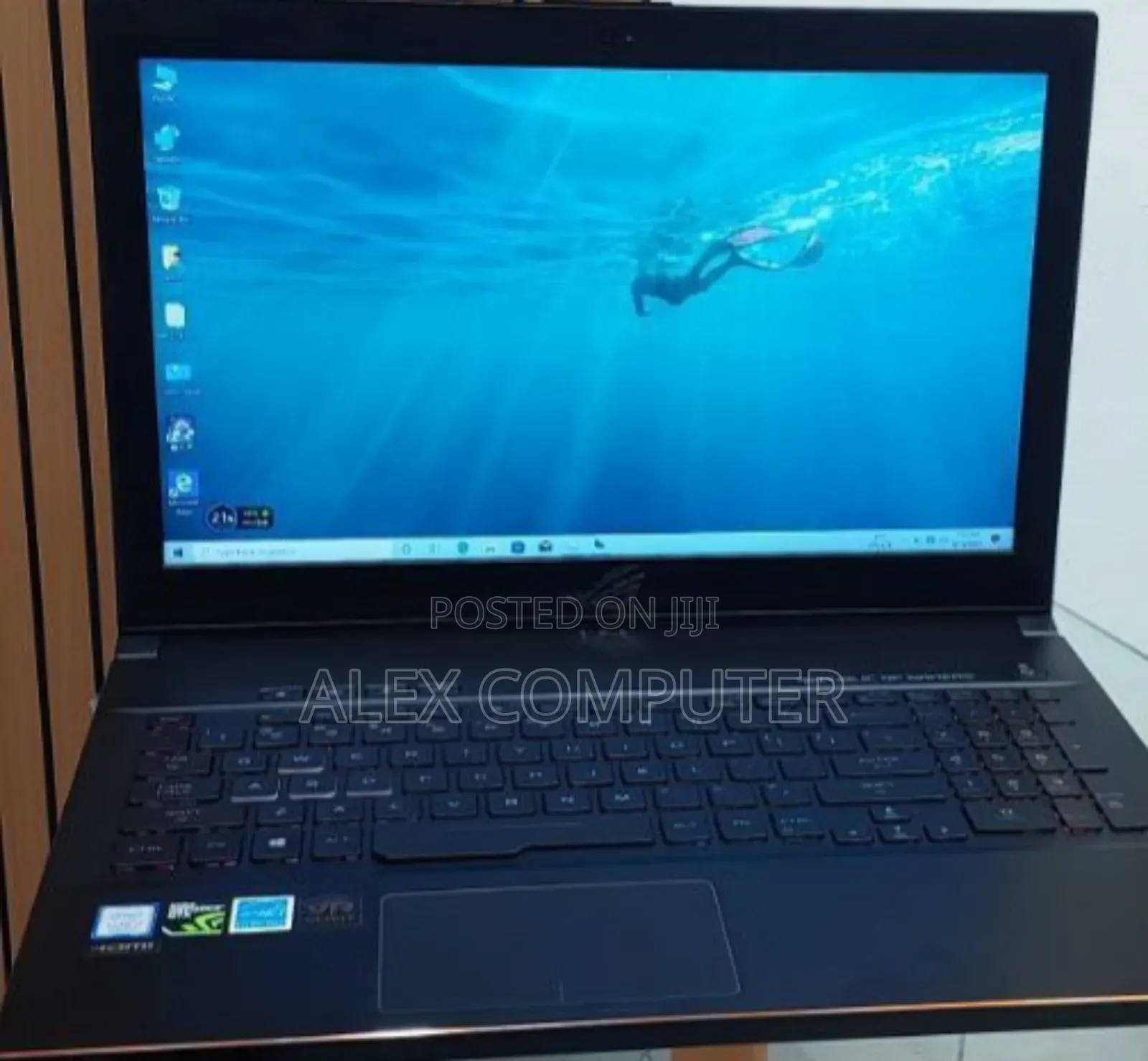 New Laptop Asus ROG Zephyrus G15 16GB Intel Core I7 HDD+SSD 256GB