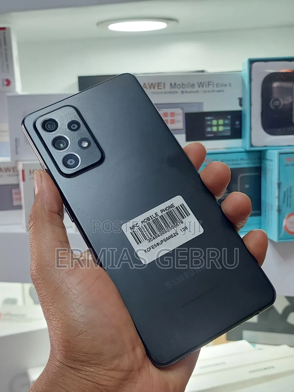 New Samsung Galaxy A52s 5G 128 GB Black