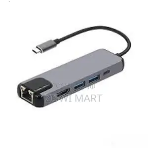 Type-C to Hdmi 6-in-1 Adapter Hub