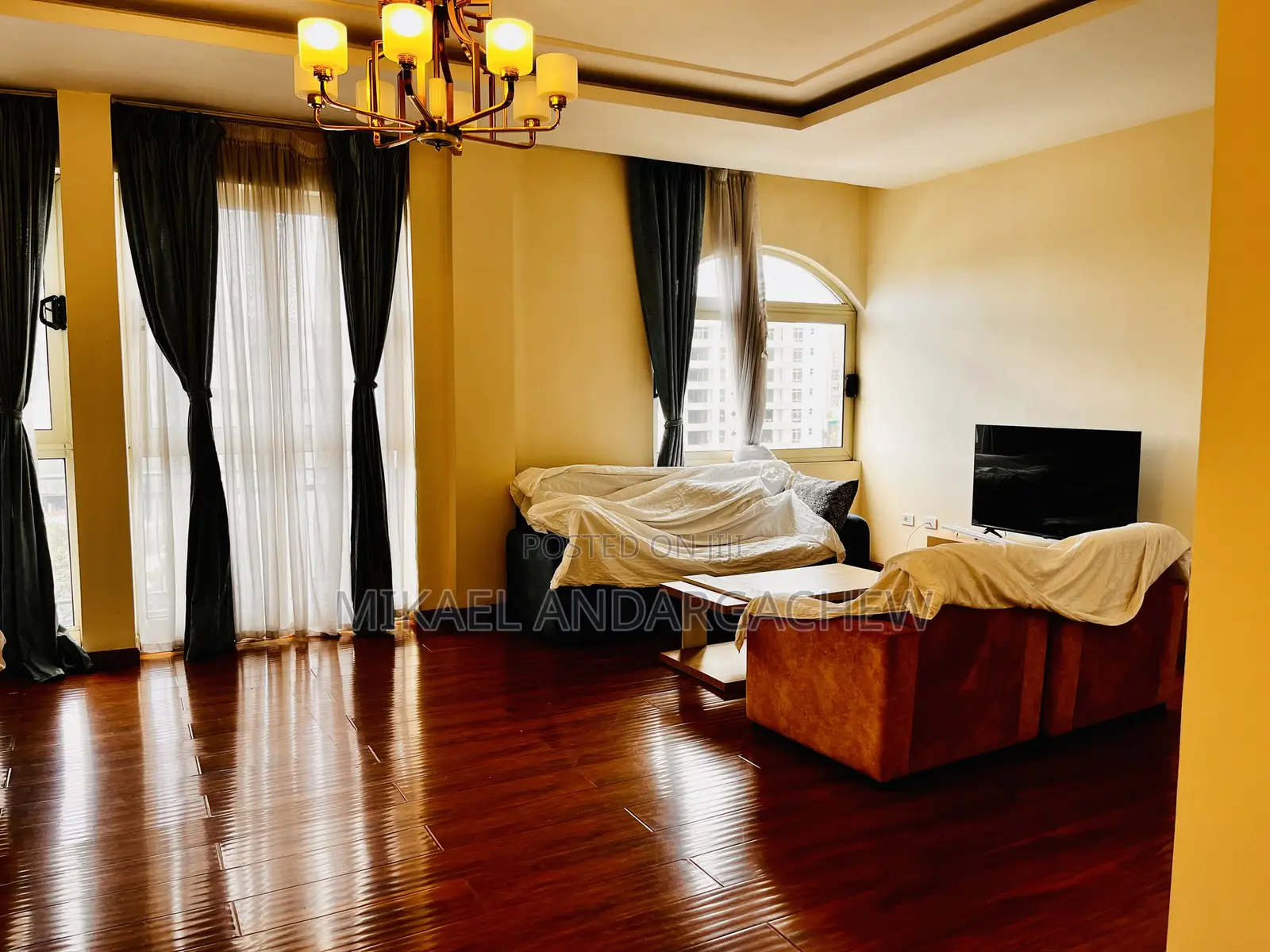 Furnished 3bdrm Apartment in Kirkos for rent