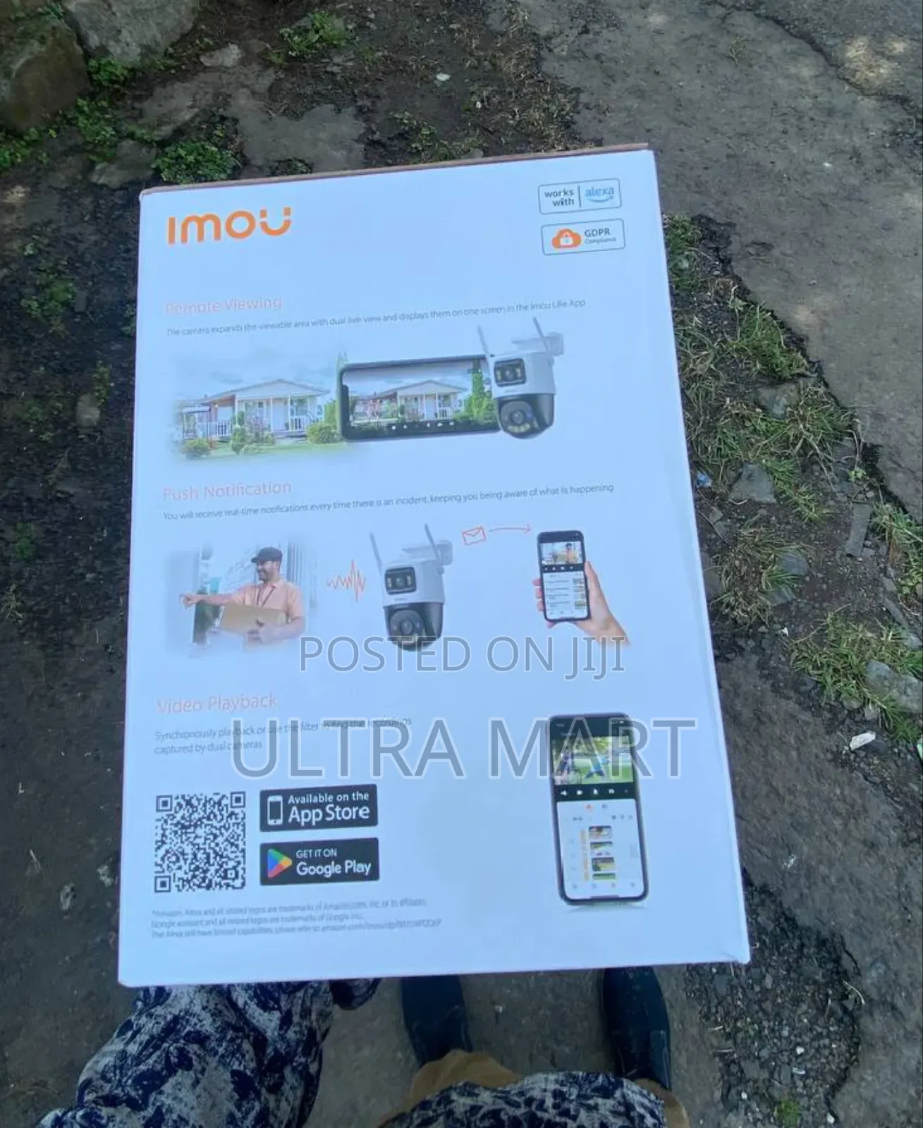 Dual-Lens Security Camera