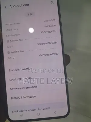 New Samsung Galaxy S24 Ultra 256 GB