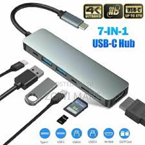 Type-C to Hdmi 7-in-1 Multi-Function Hub