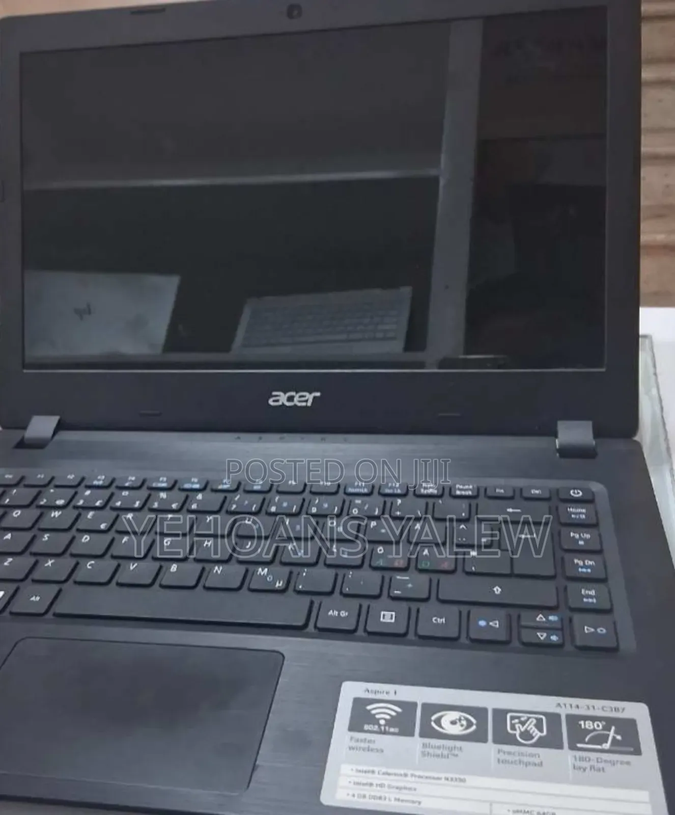 New Laptop Acer Aspire A114 31 4GB Intel Pentium SSD 128GB