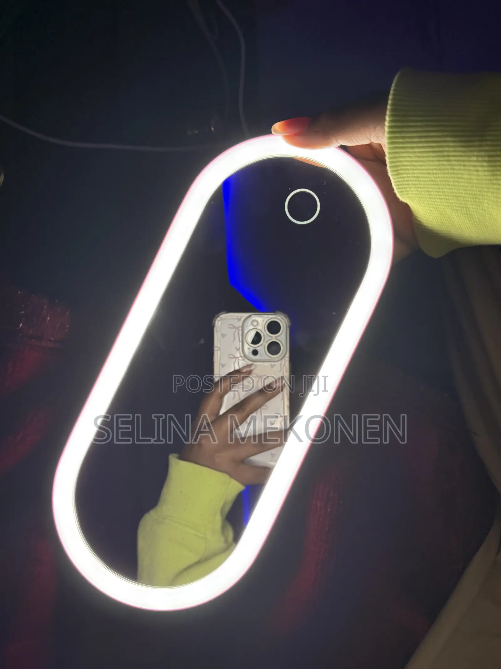 Beauty Box With Lighting Mirror