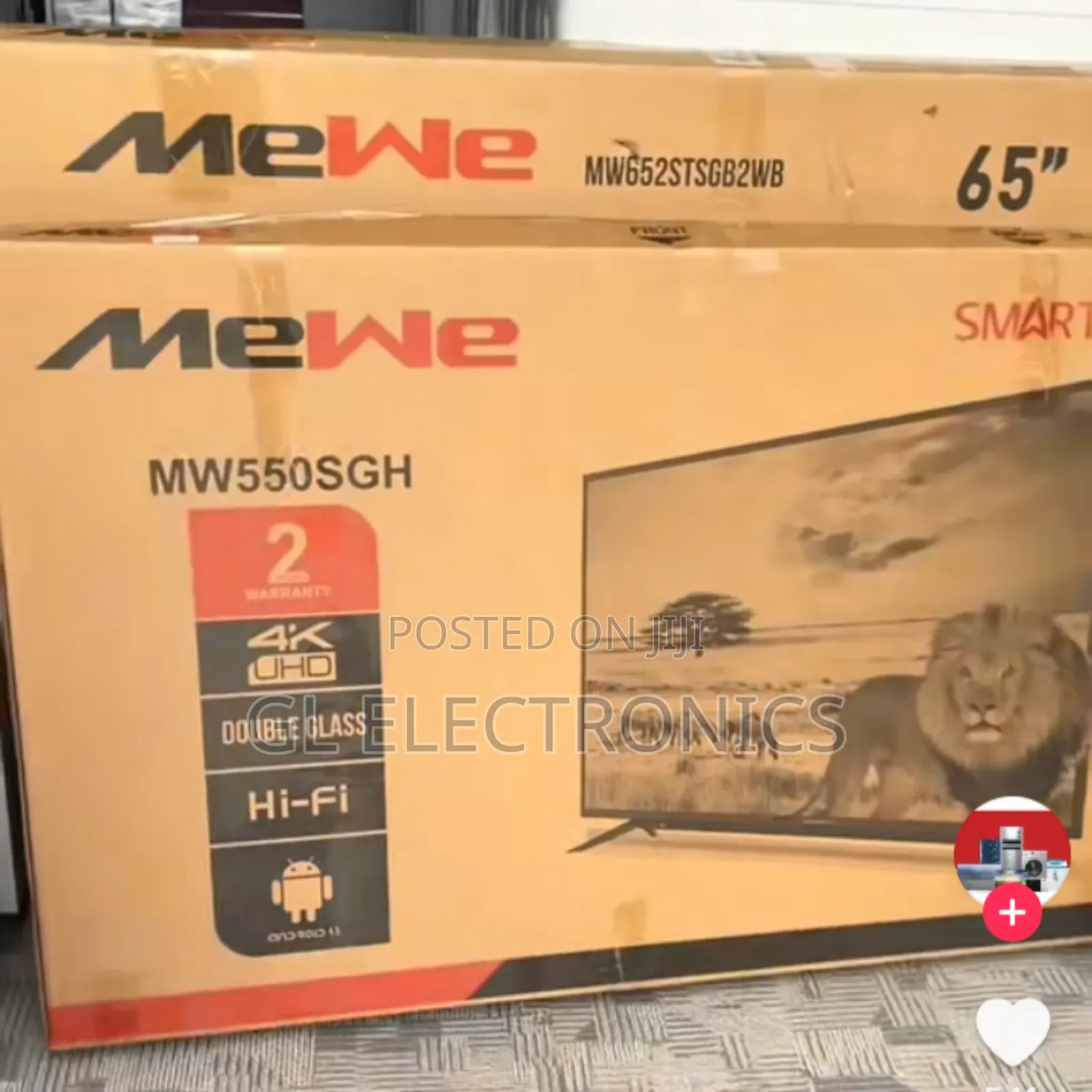 Mewe 55 Inch Tv