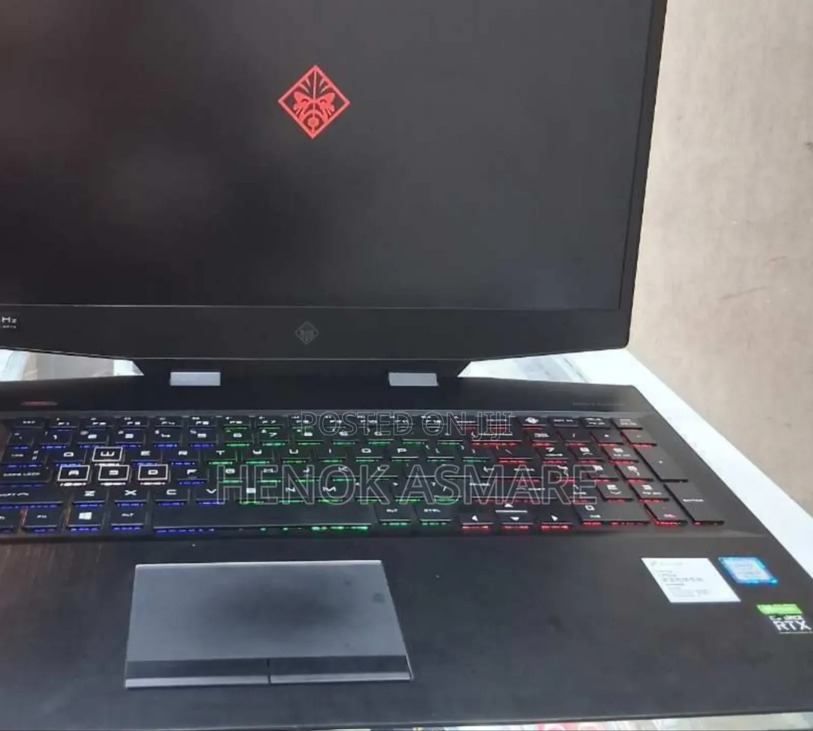 New Laptop HP Omen 17 16GB Intel Core I7 SSD 1T
