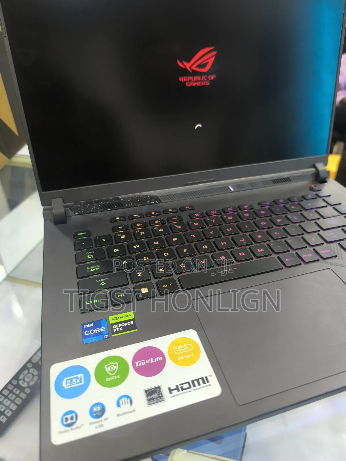 New Laptop Asus ROG Strix G16 G614 16GB Intel Core I7 SSD 1T