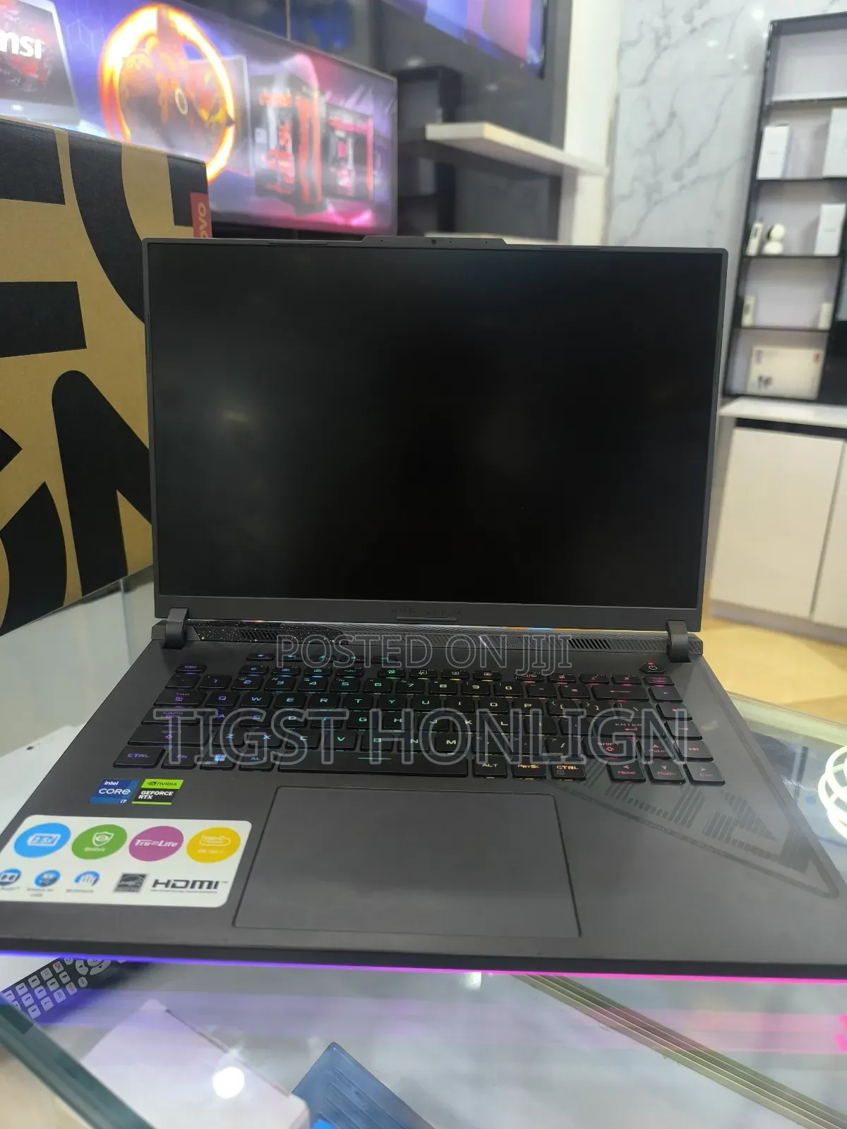 New Laptop Asus ROG Strix G16 G614 16GB Intel Core I7 SSD 1T
