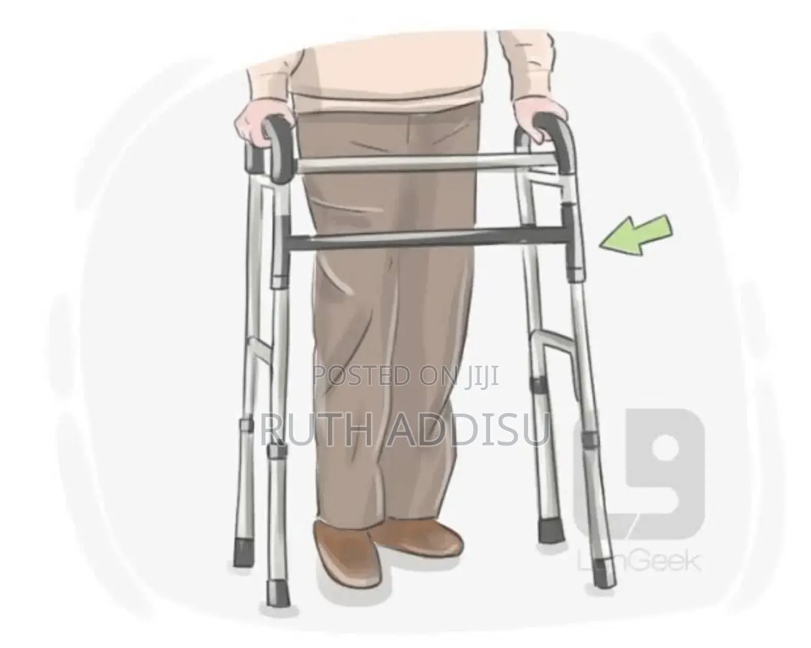 Foldable Walker城巴almunium Walker麻煩walker鵝毛walker臉書walker膩感walker New