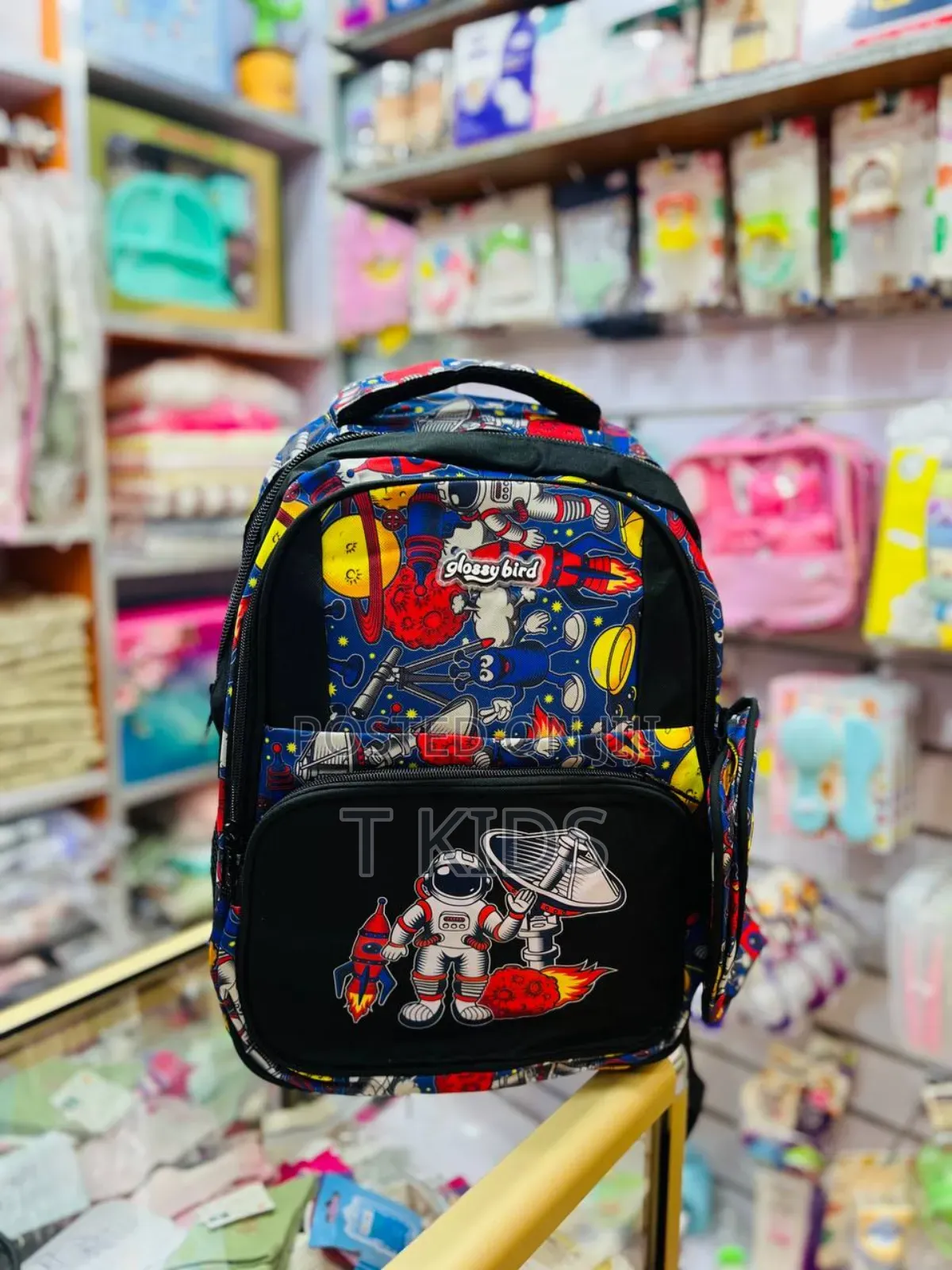 Glossy School Bag for Kids