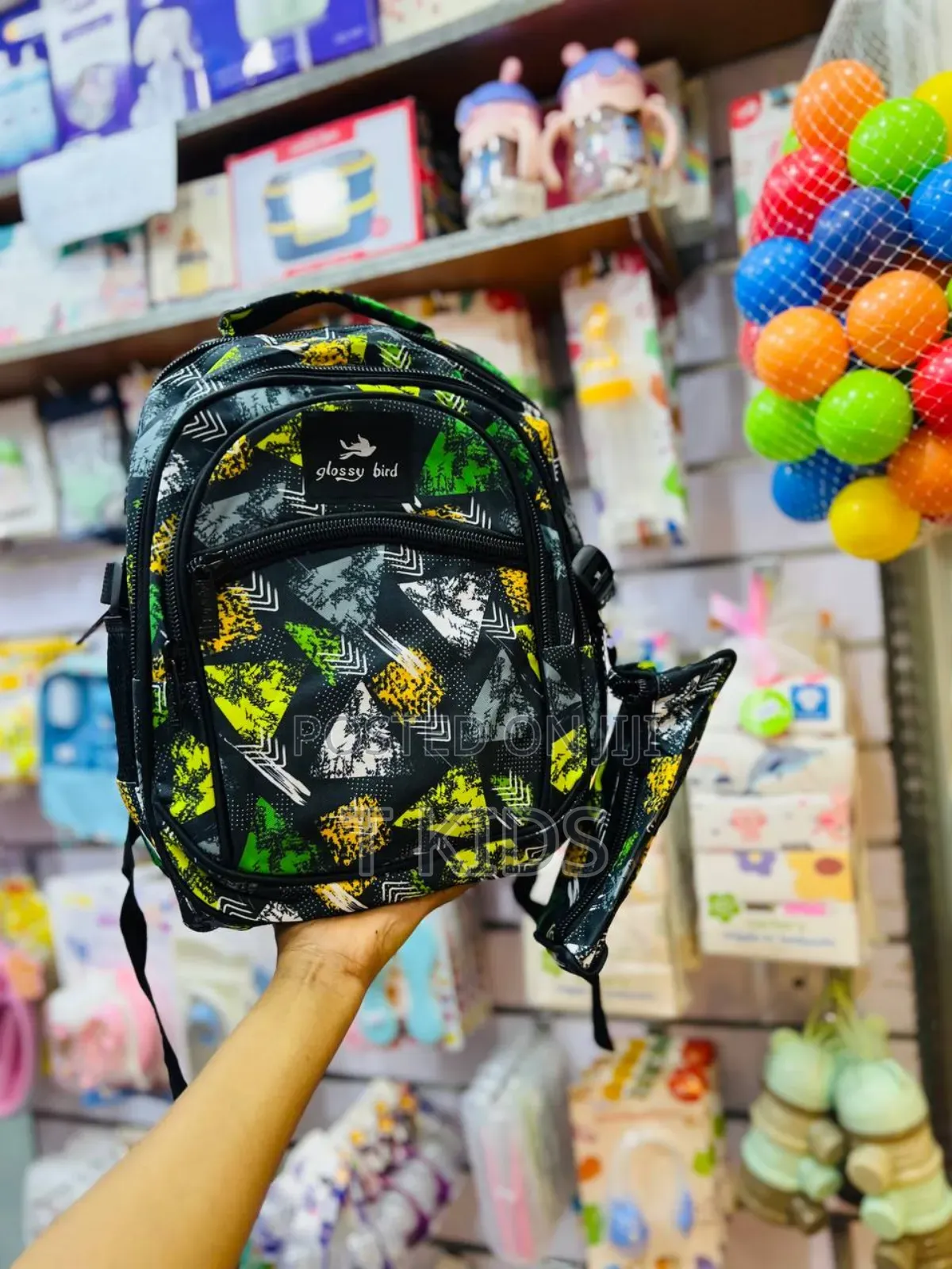 Glossy School Bag for Kids