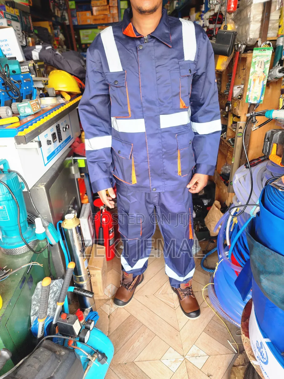 Safety Clothes ( Shoes) ሴፍቲ ቱታ