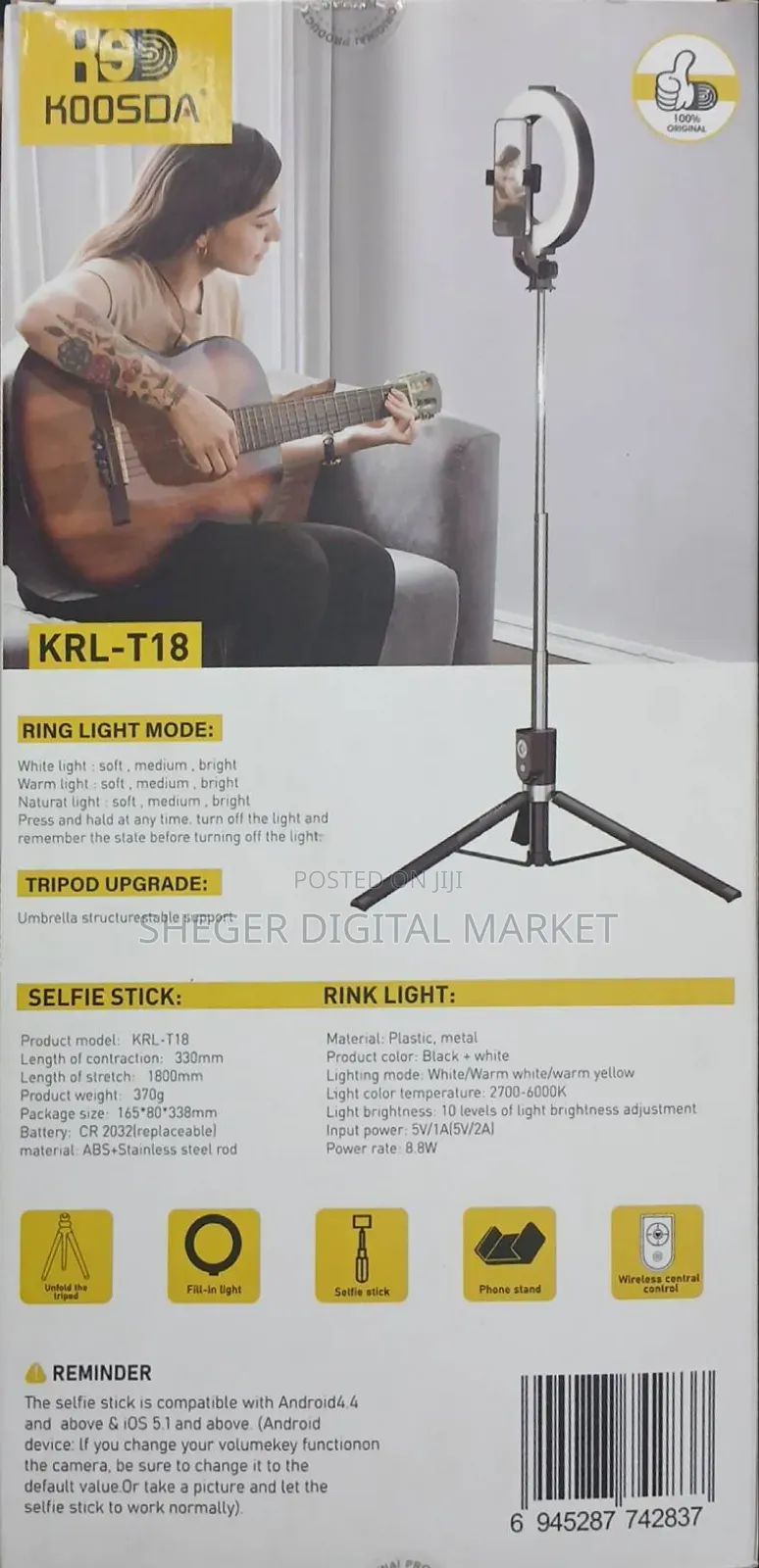 Selfie Stick Tripod