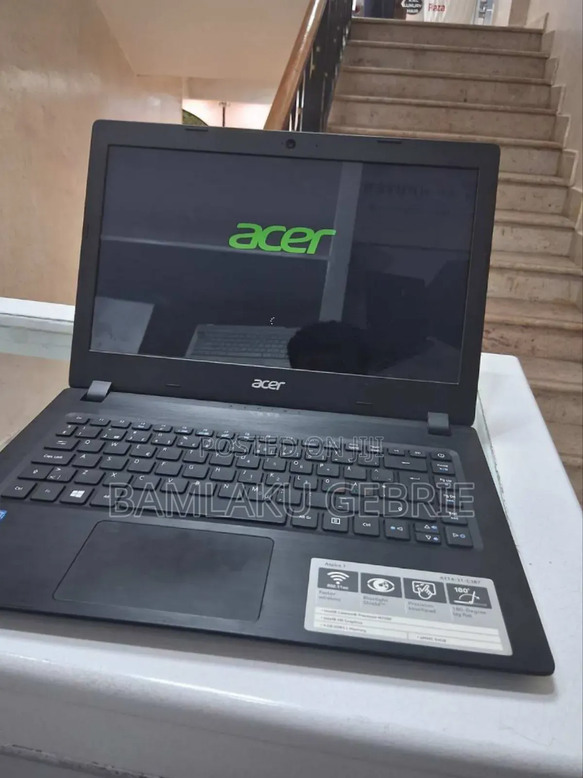 New Laptop Acer Aspire A114 31 4GB Intel Core 2 Duo SSD 128GB