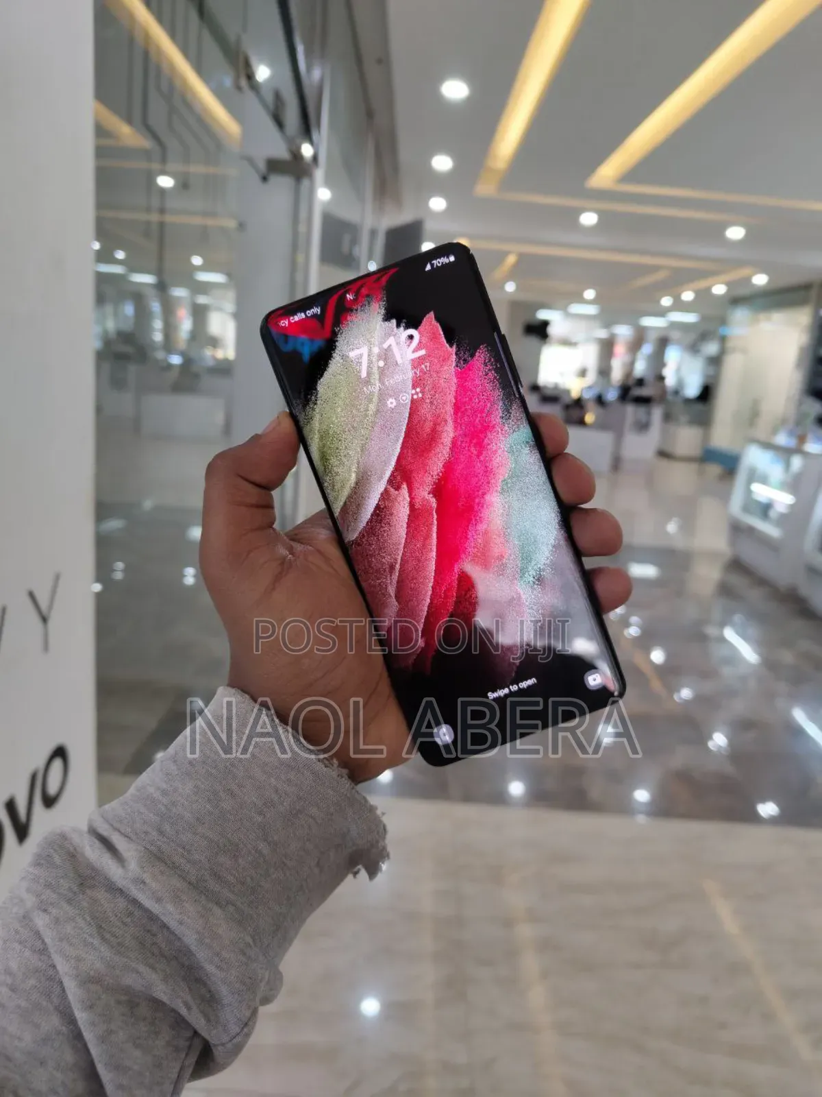 New Samsung Galaxy S21 Ultra 5G 128 GB Black