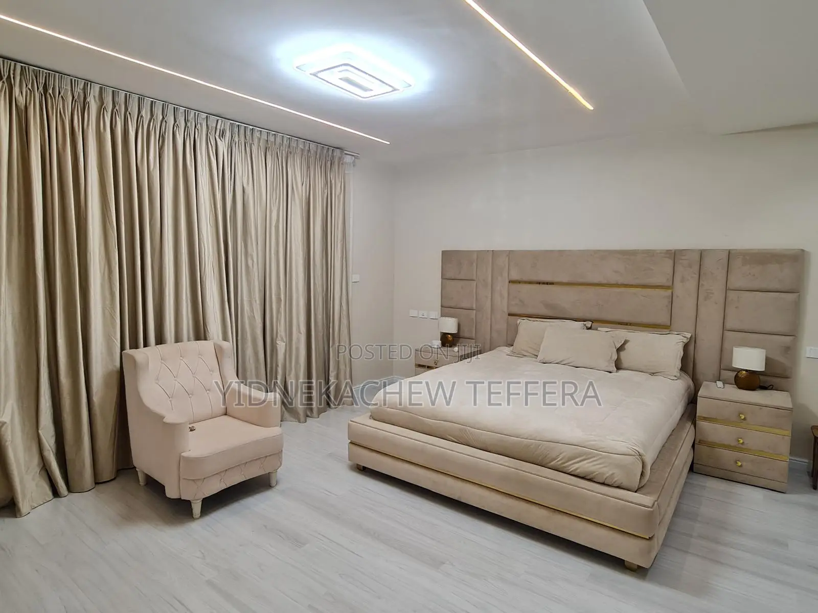 Furnished 4bdrm Villa in Satcon Real Estate, Bole for rent