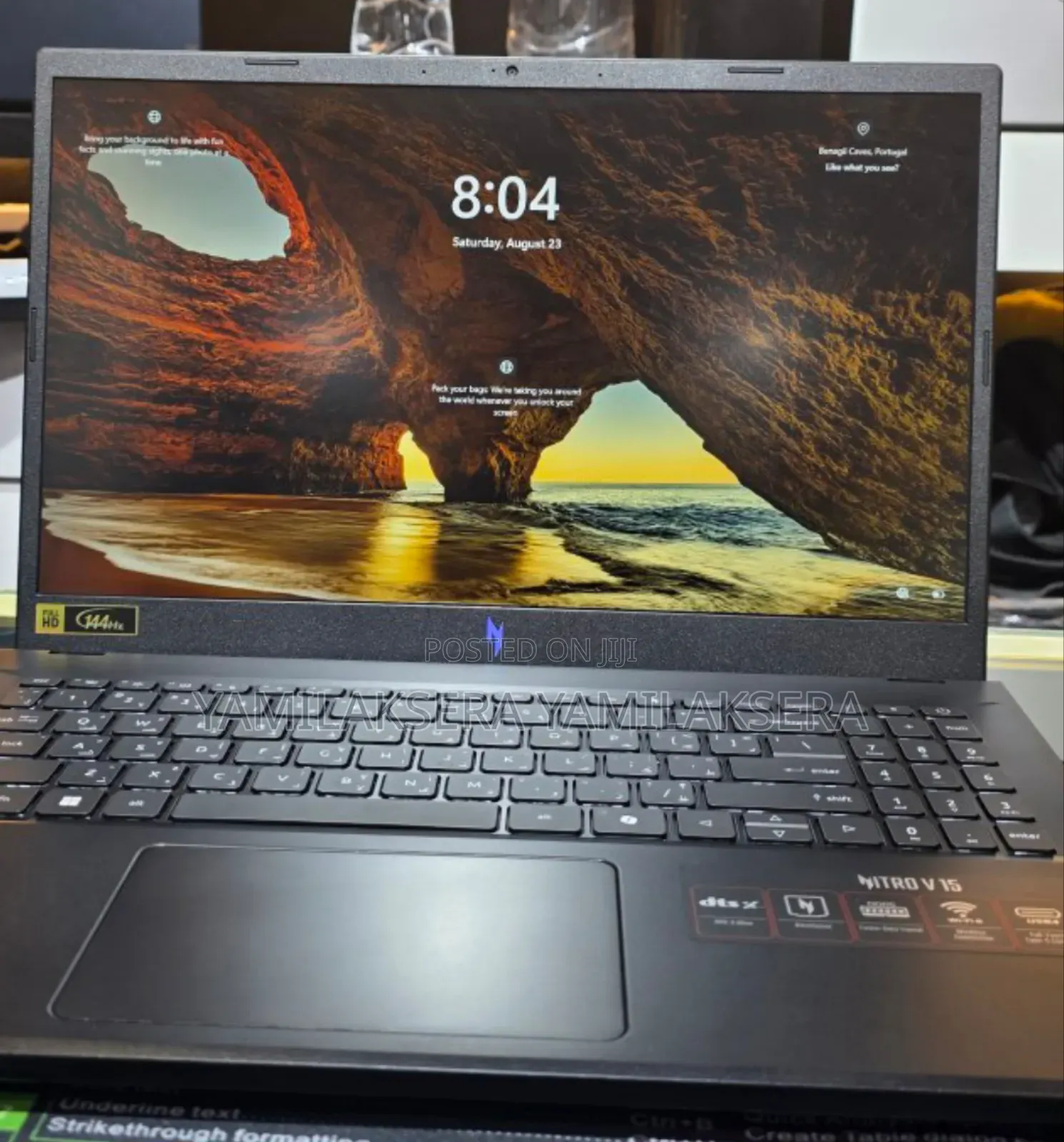 New Laptop Acer Nitro 5 8GB AMD Ryzen 7 SSD 512GB