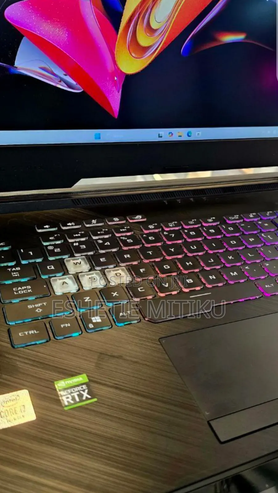 New Laptop Asus ROG Strix G15 16GB Intel Core I7 SSD 512GB