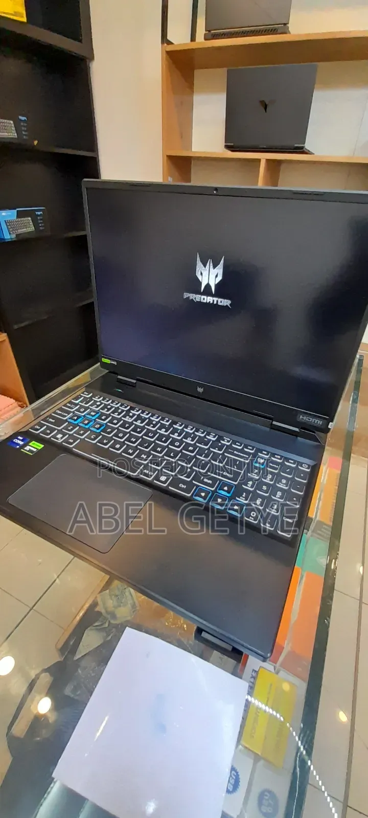 New Laptop Acer Predator Helios 300 16GB Intel Core I9 SSD 1T