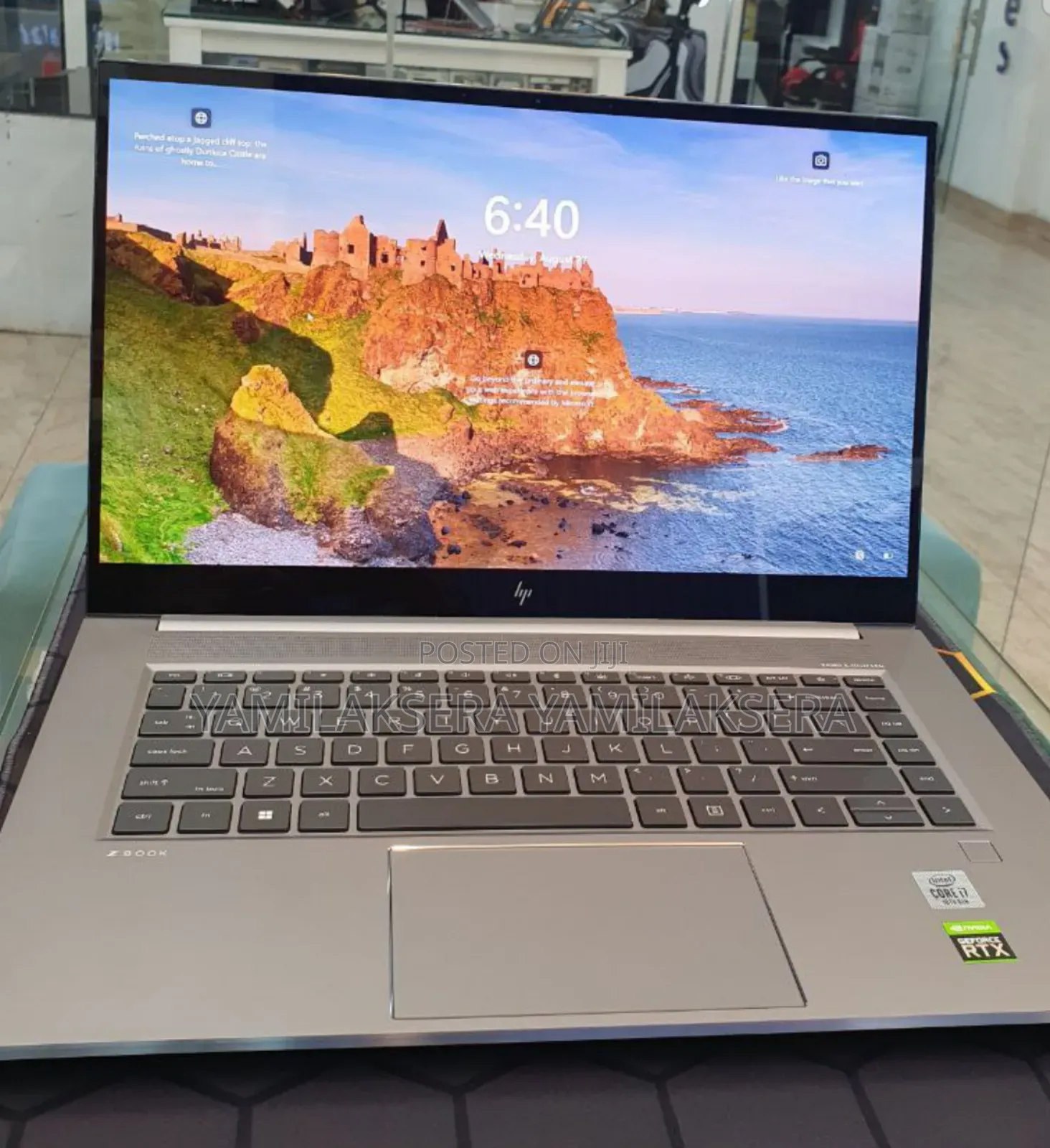 New Laptop HP ZBook 15 16GB Intel Core I7 SSD 1T