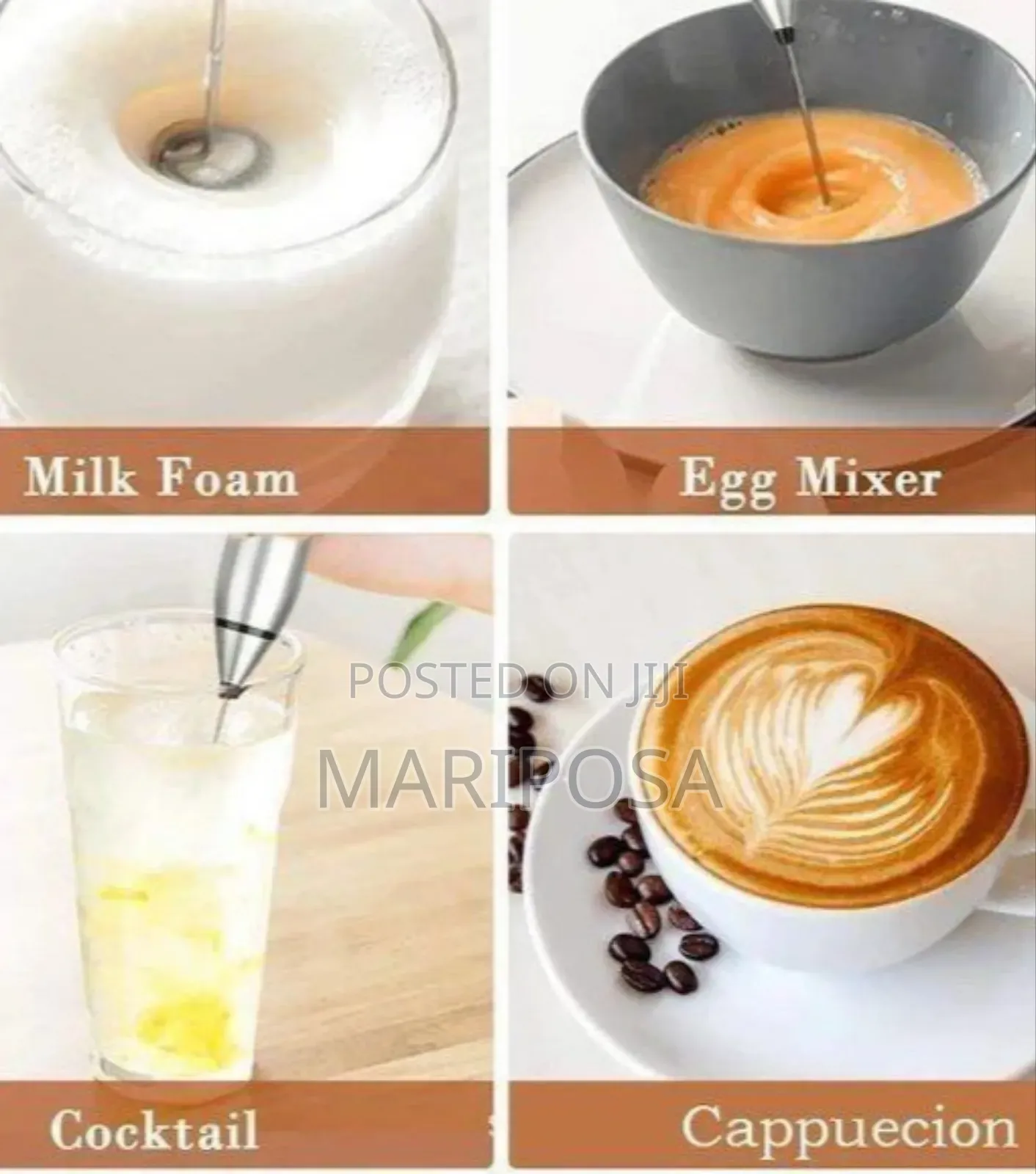 Handheld Electric Milk Frother