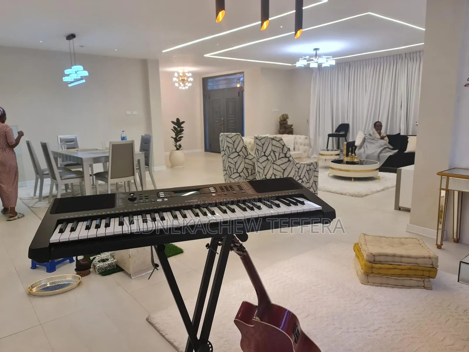 Furnished 4bdrm Villa in Satcon Real Estate, Bole for rent