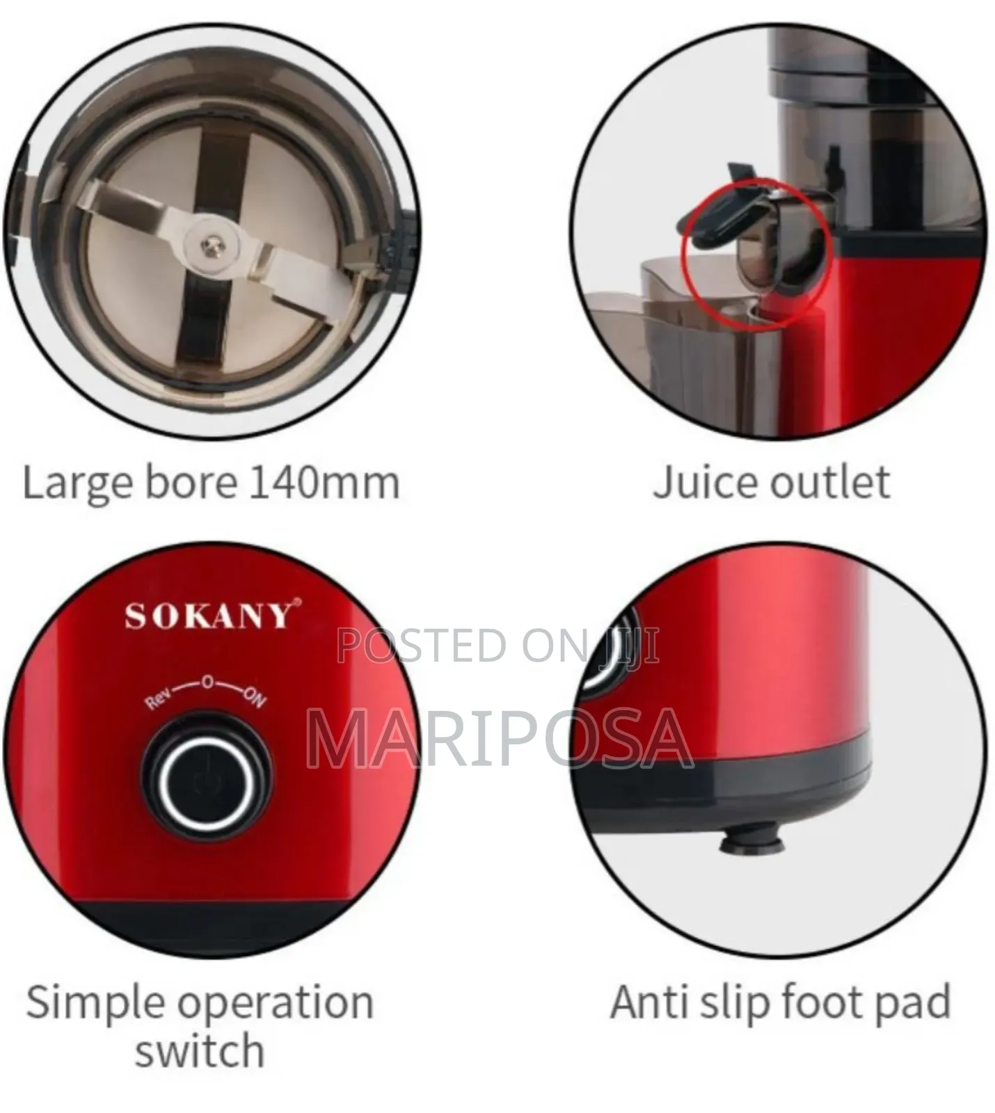 Sokany Juicer