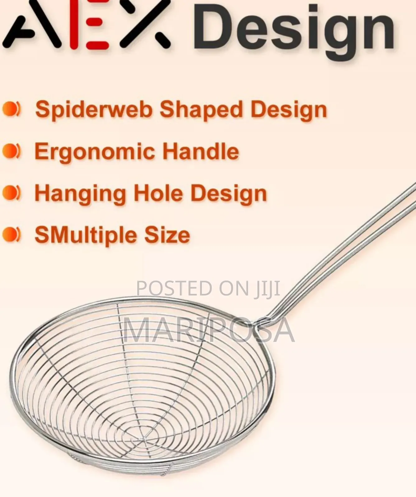 Stainless Steel Spider Strainer