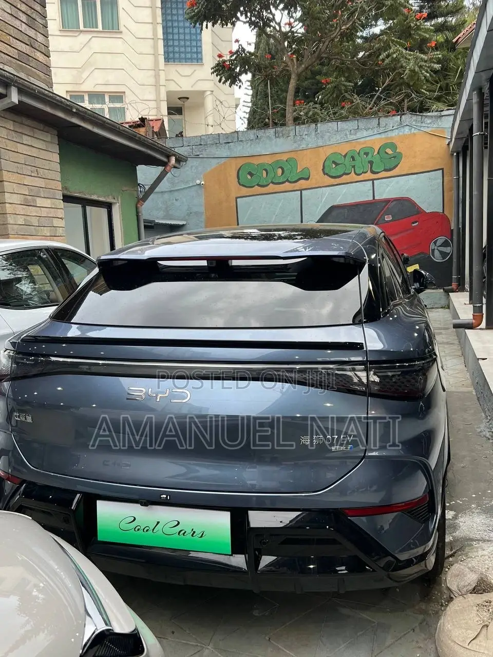 New BYD Song Plus 2025 Blue