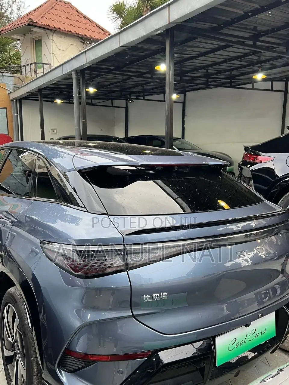 New BYD Song Plus 2025 Blue