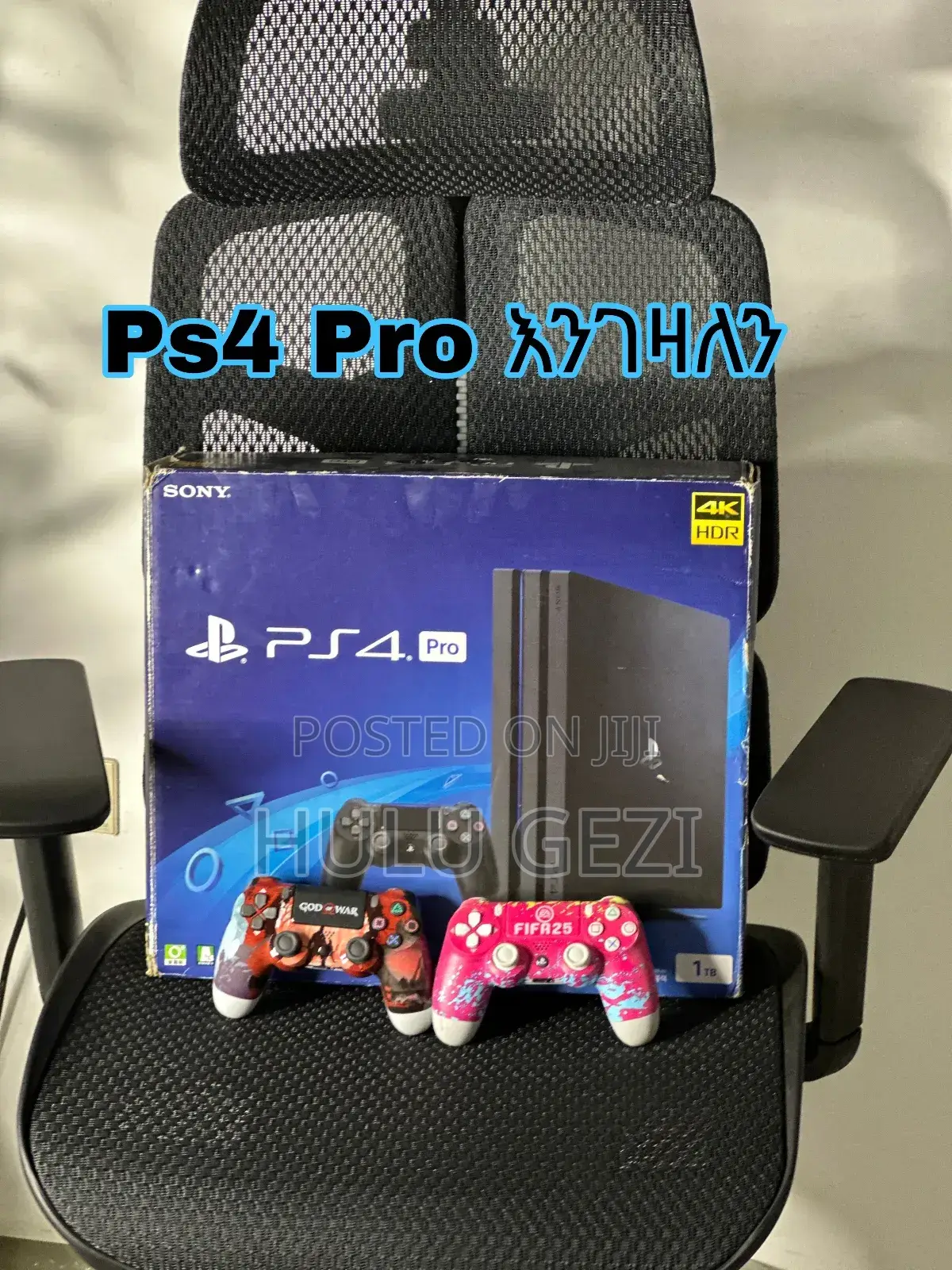 Ps 4 Pro With 2 Joystick Engzaln